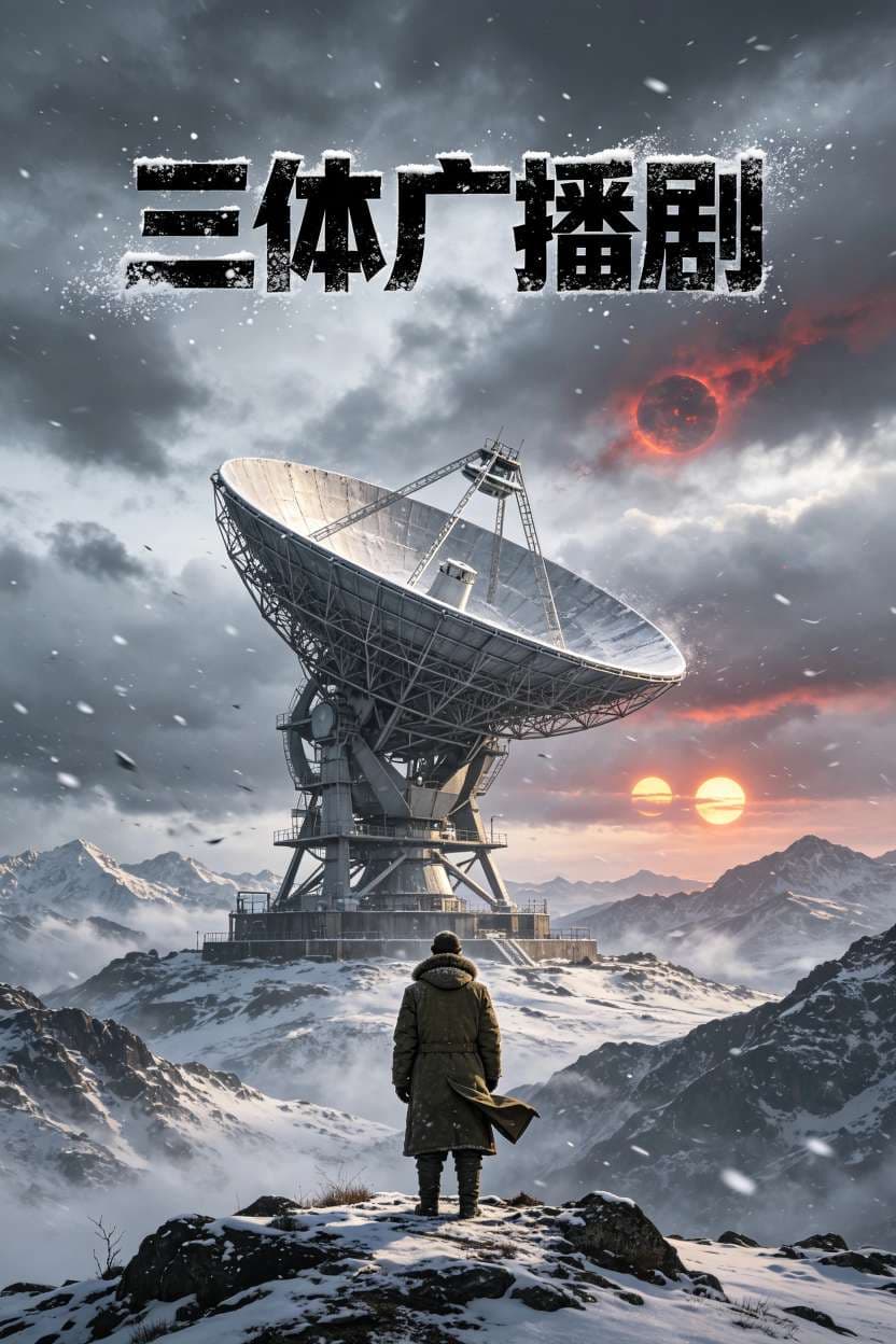 《三体广播剧》封面 - 📖 书籍