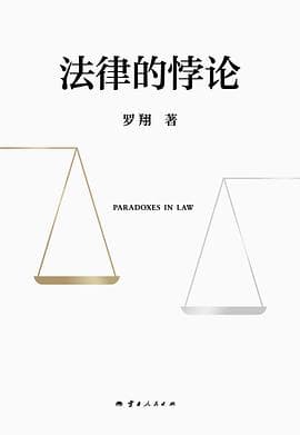 《法律的悖论》封面 - 📖 书籍