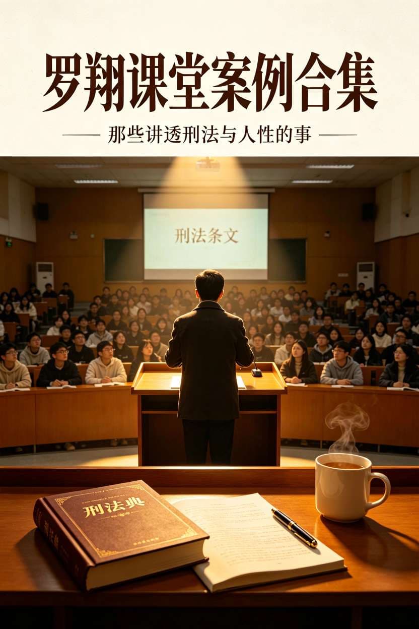 罗翔课堂案例合集:那些讲透刑法与人性的事